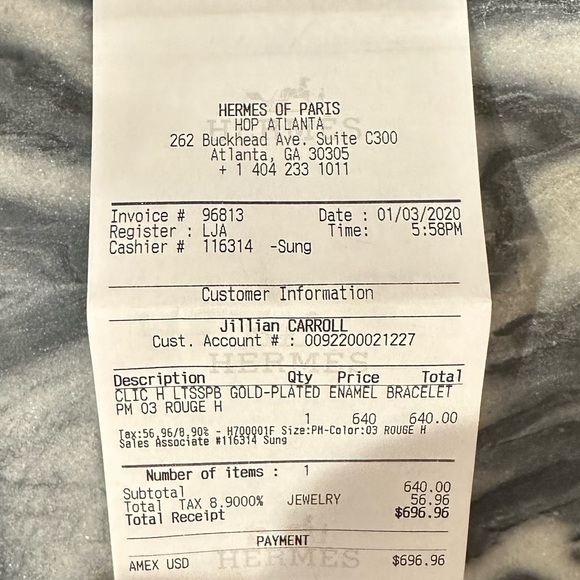 Hermes Clic H Bracelet - Red Enamel - Picture 10 of 11